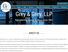 Tablet Screenshot of greyandgrey.com